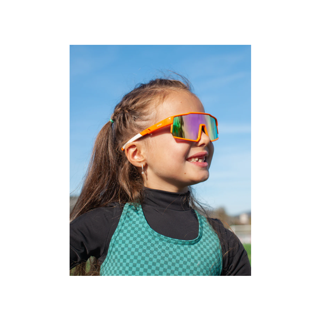Cerjo Kinder-Sonnenbrille Sapporo, orange (1 Stk)