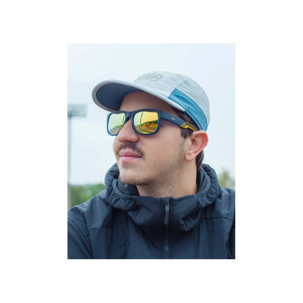 Cerjo Sonnenbrille Gavia, blau (1 Stk)