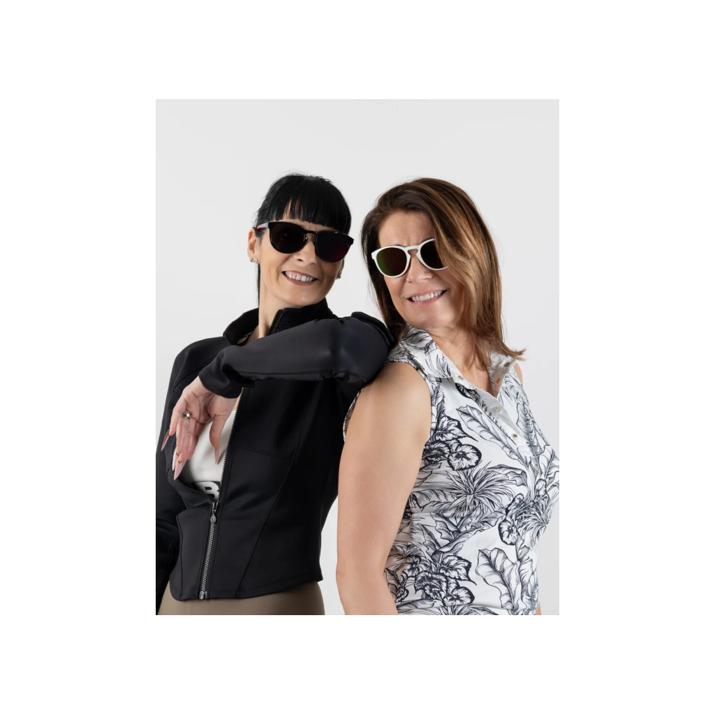 Cerjo Sonnenbrille Große Biegung, schwarz (1 Stk)