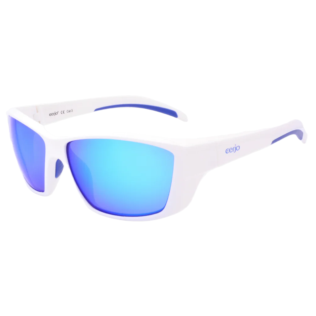 Cerjo Sonnenbrille Loch Ness, weiss (1 Stk)