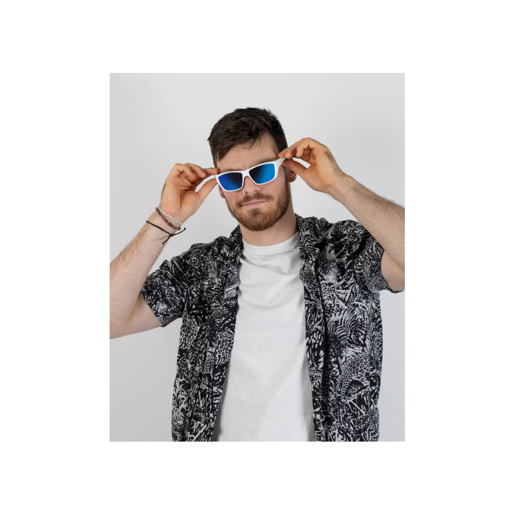 Cerjo Sonnenbrille Loch Ness, weiss (1 Stk)