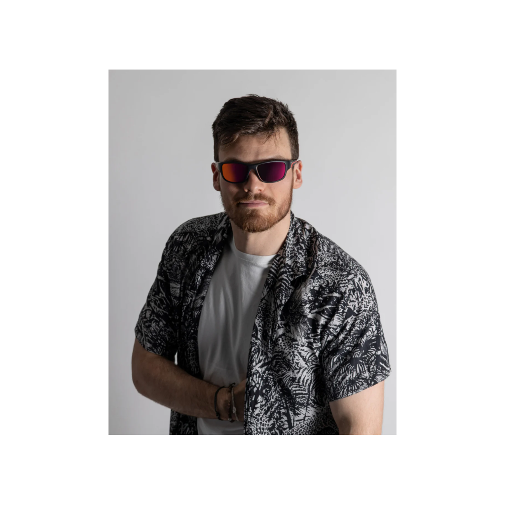 Cerjo Sonnenbrille Mekong, rot (1 Stk)