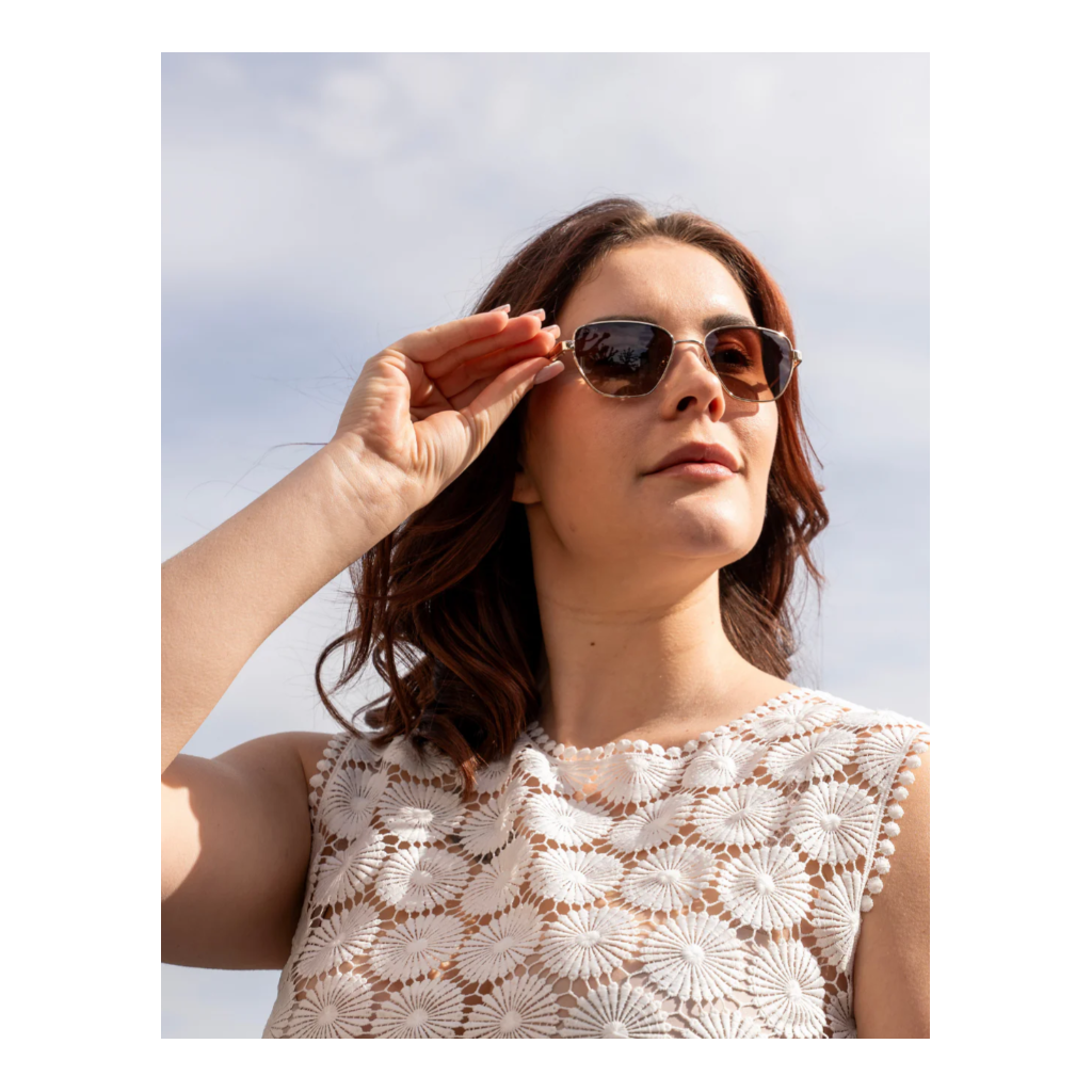 Cerjo Sonnenbrille Mineralis, gold (1 Stk)