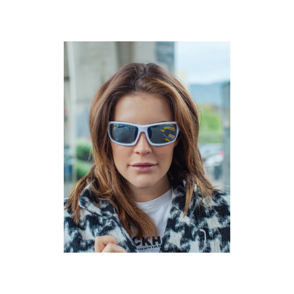 Cerjo Sonnenbrille Silverstone, weiss (1 Stk)