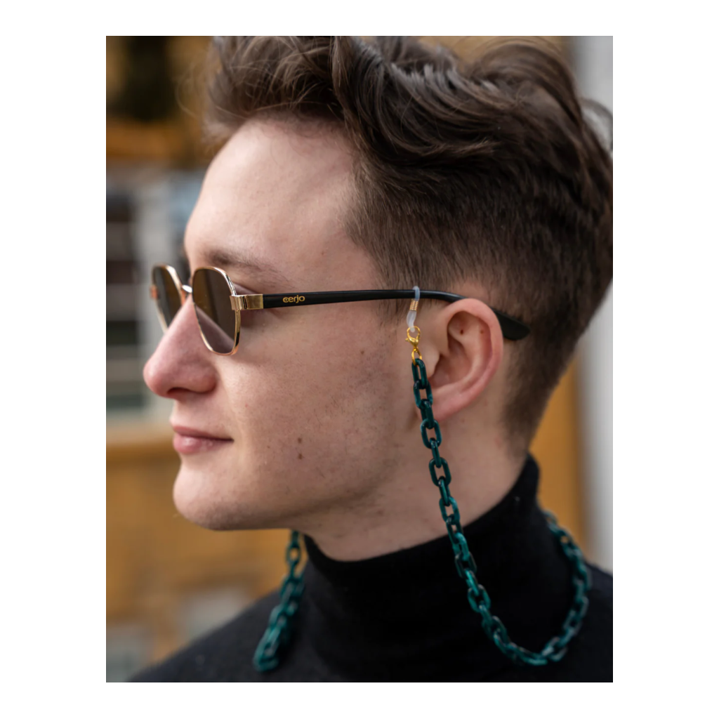 Cerjo Sonnenbrille Stonea, gold-schwarz (1 Stk)