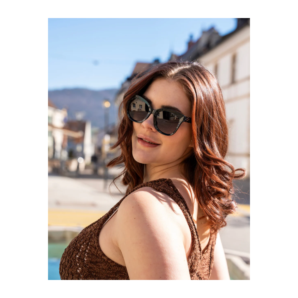 Cerjo Sonnenbrille Sundra, schwarz (1 Stk)