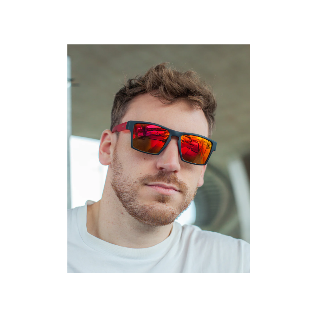 Cerjo Sonnenbrille Whistler, rot (1 Stk)