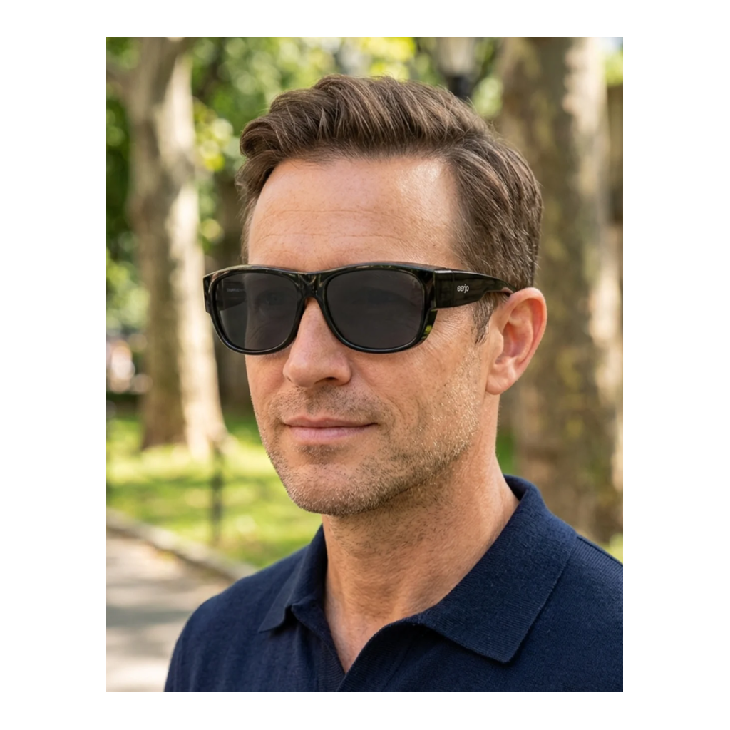 Cerjo Sonnenbrille Zephor, schwarz (1 Stk)