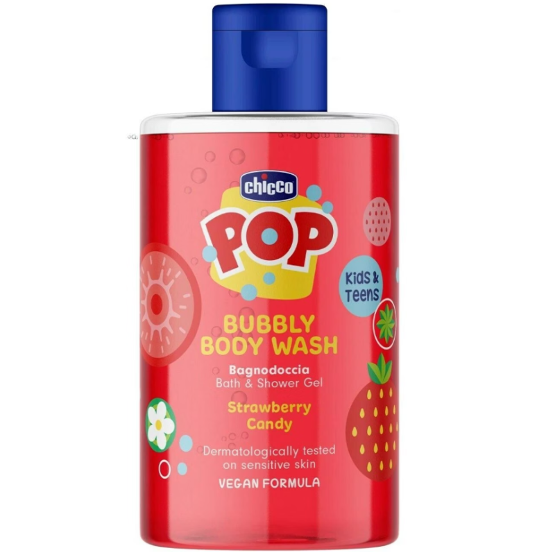 Chicco Pop Bubbly Erdbeer-Duschgel (300ml)