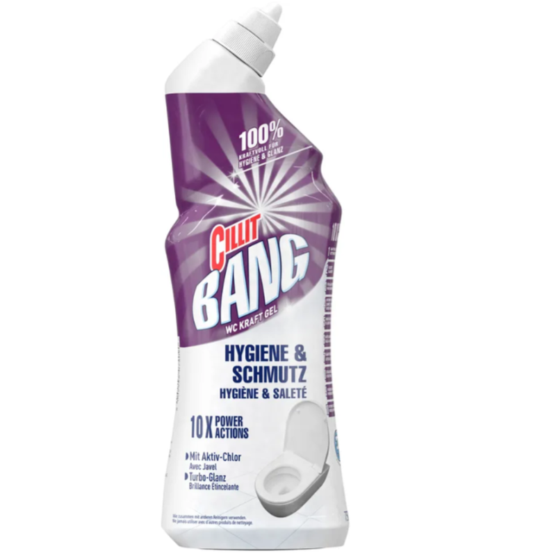 CILLIT BANG Kraftgel Hygiene & Schmutz WC Reiniger (750ml)