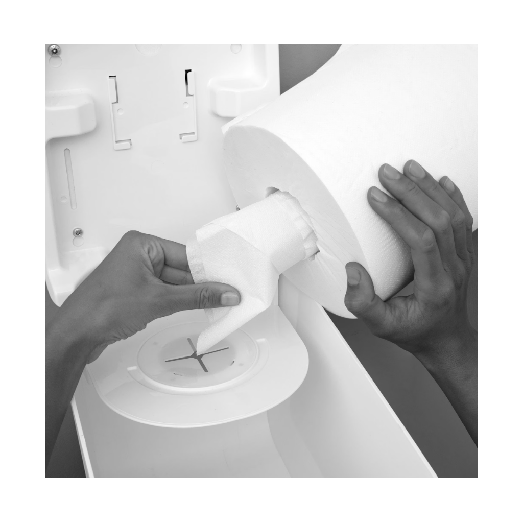 CLEAR+ by CWS Centerfeed-Papierrollen, 2-lagig (6 Stk)