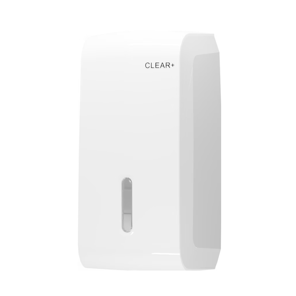 CLEAR+ by CWS Einzelblatt-Toilettenpapierspender (1 Stk)