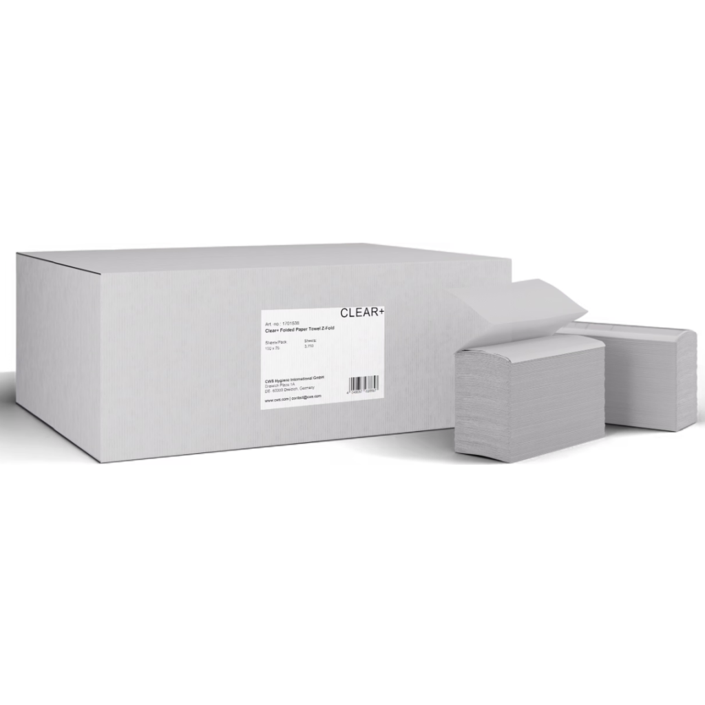 CLEAR+ by CWS Faltpapier Z-Falz (25x150 Blatt)