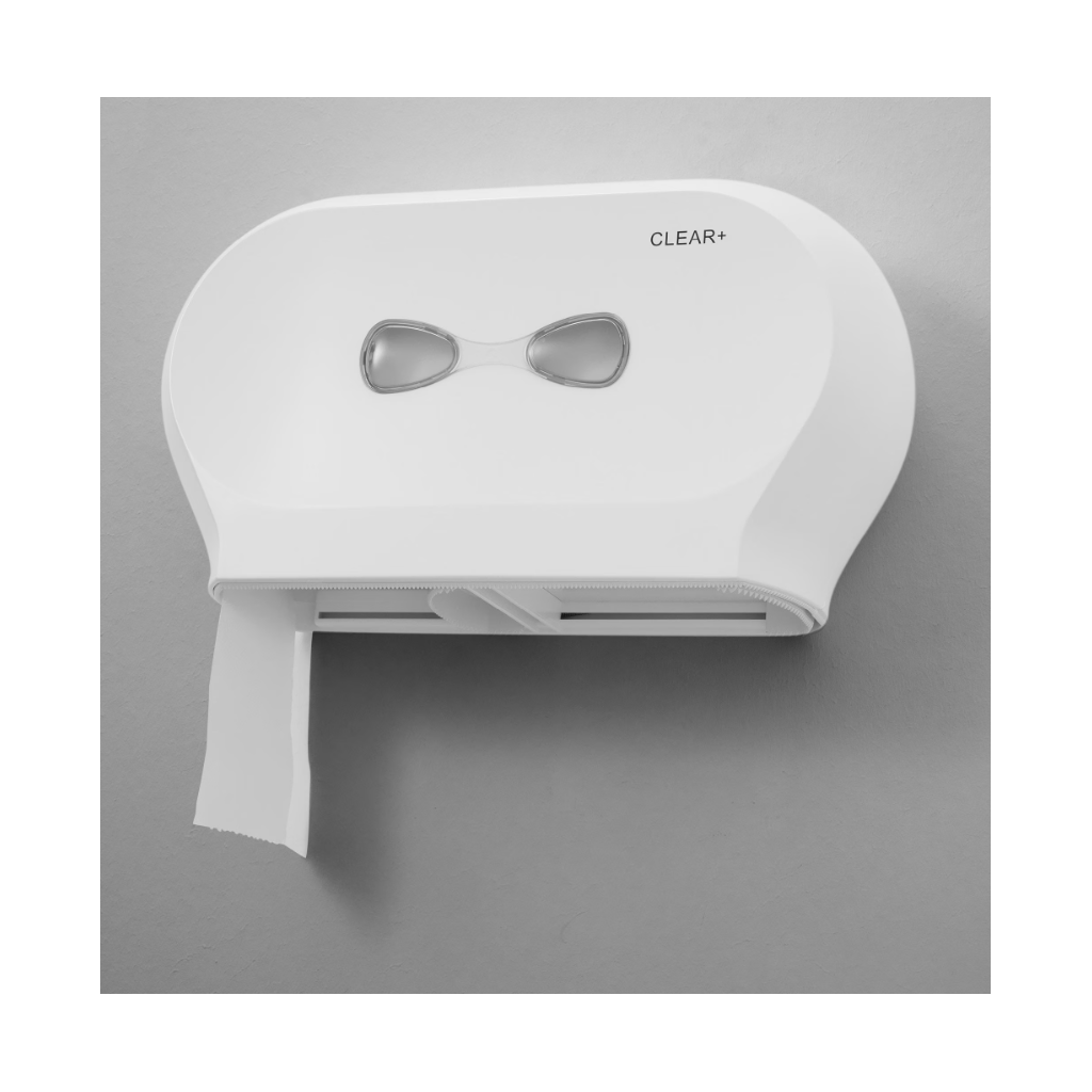 CLEAR+ by CWS Midi Toilettenpapierspender (1 Stk)