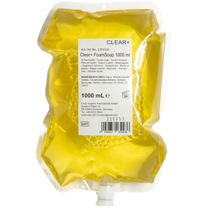 CLEAR+ by CWS Schaumseife (4x1 Liter)
