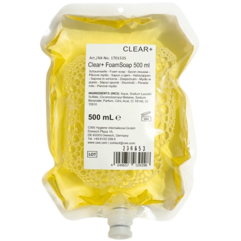 CLEAR+ by CWS Schaumseife (6x500ml)