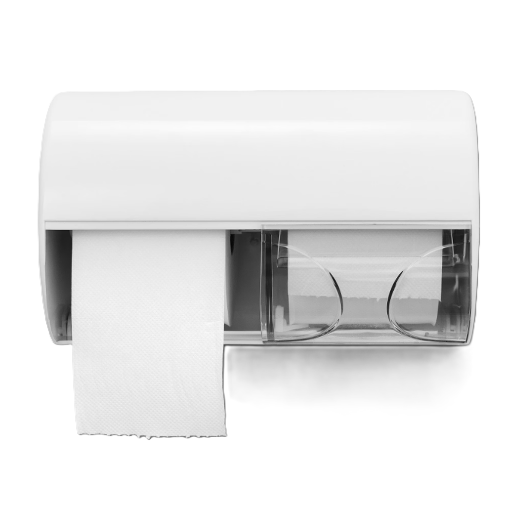 CLEAR+ by CWS Toilettenpapier Kompakt-Rollen, 2-lagig (24 Stk)