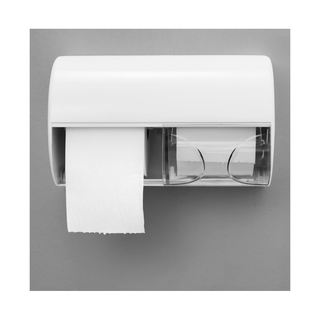 CLEAR+ by CWS Toilettenpapier Standard-Rollen, 2-lagig (64 Stk)