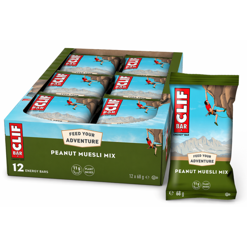 Clif bar Peanut Müesli Mix (12x68g)