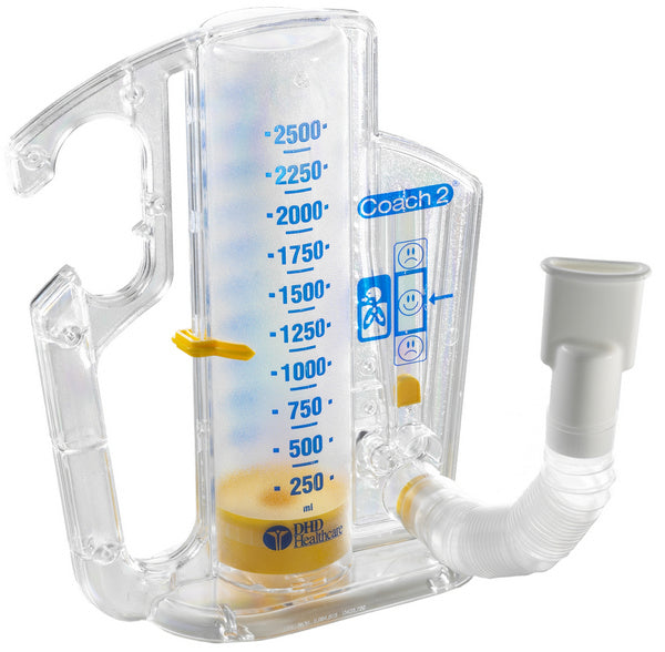 COACH 2 Spirometro incentivante per adulti 2500ml (1 pz)