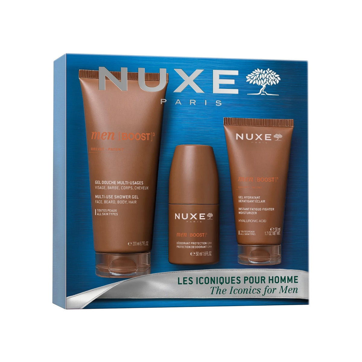 NUXE Men Weihnachtsset Boost Die Ikonen für den Mann (3 Stk)