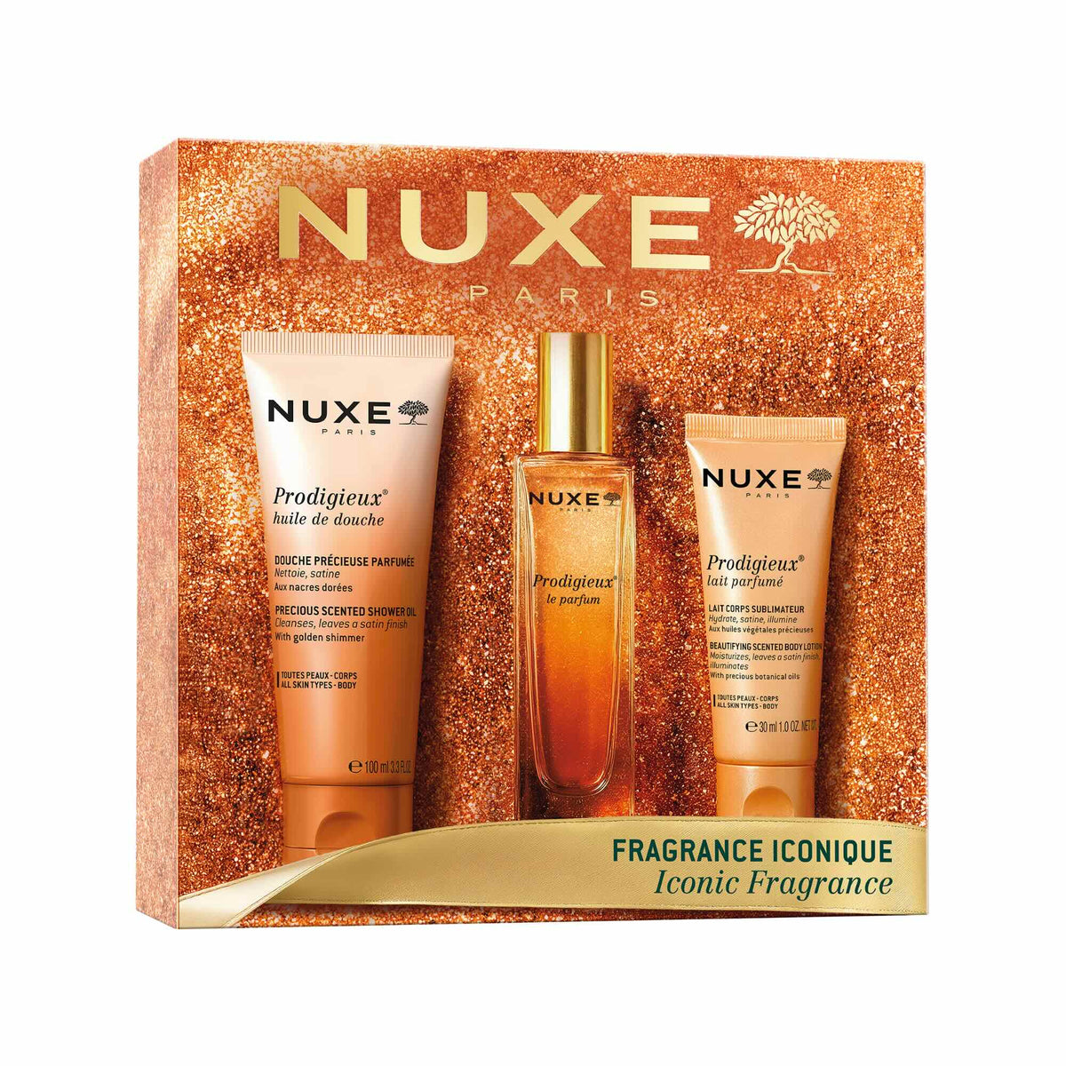 NUXE Weihnachtsset Prodigieux Der ikonische Duft (3 Stk)