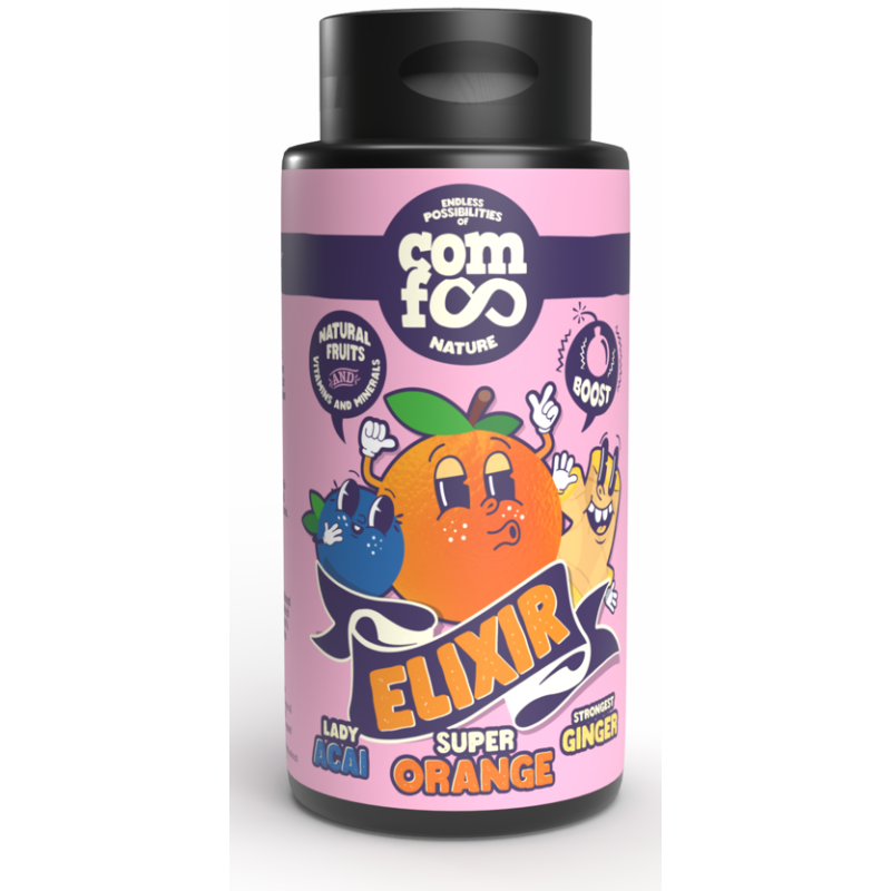 Comfoo Elixier Orange – Acai & Ginger Elixier (400ml)