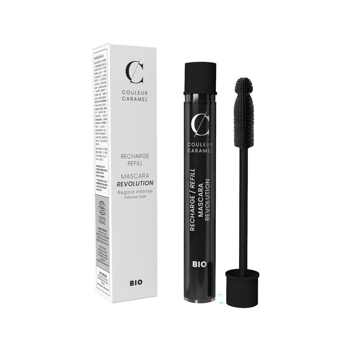 COULEUR CARAMEL Mascara Revolution 91 Schwarz Nachfüllung (6ml)