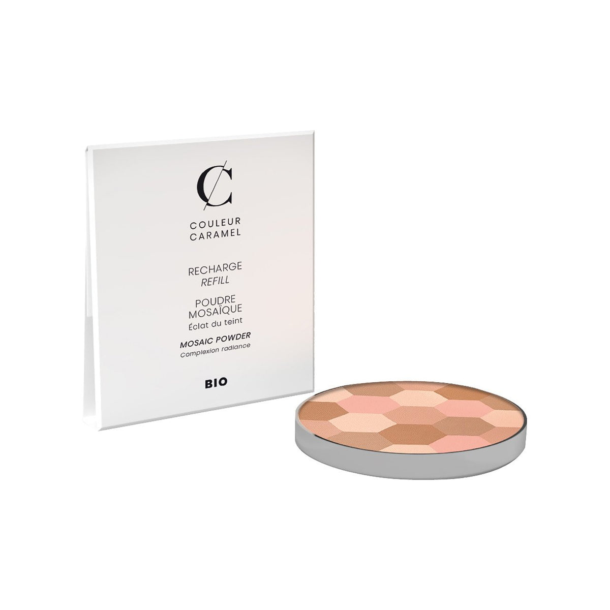 COULEUR CARAMEL Mosaikpuder 232 Teint clair Nachfüllung (3.5g)