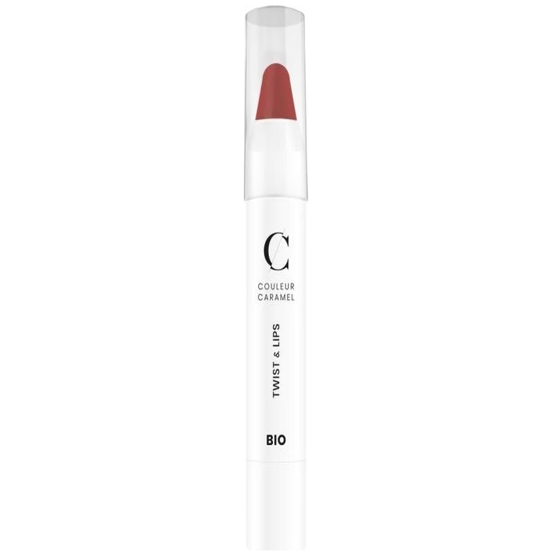COULEUR CARAMEL Twist & Lips Beige Rouge 401 (3g)
