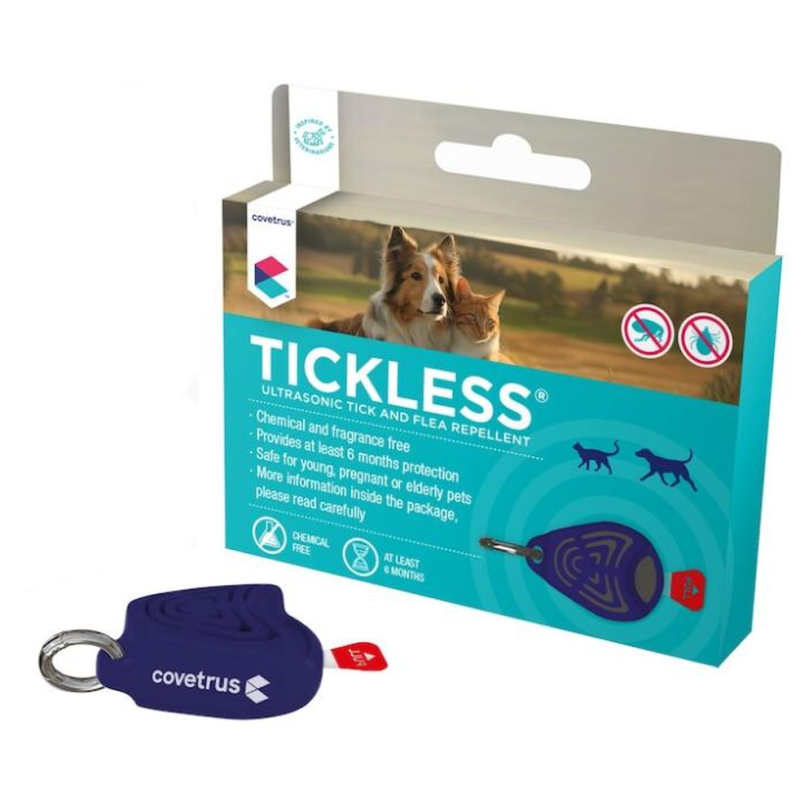 covetrus CVet Tickless Ultraschall-Zecken- und Flohschutz für Haustiere (1 Stk)