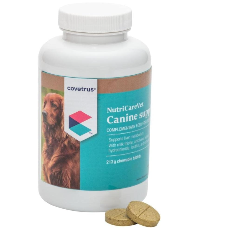 covetrus NutriCareVet Liver Support Hund Tabletten (85 Stk)