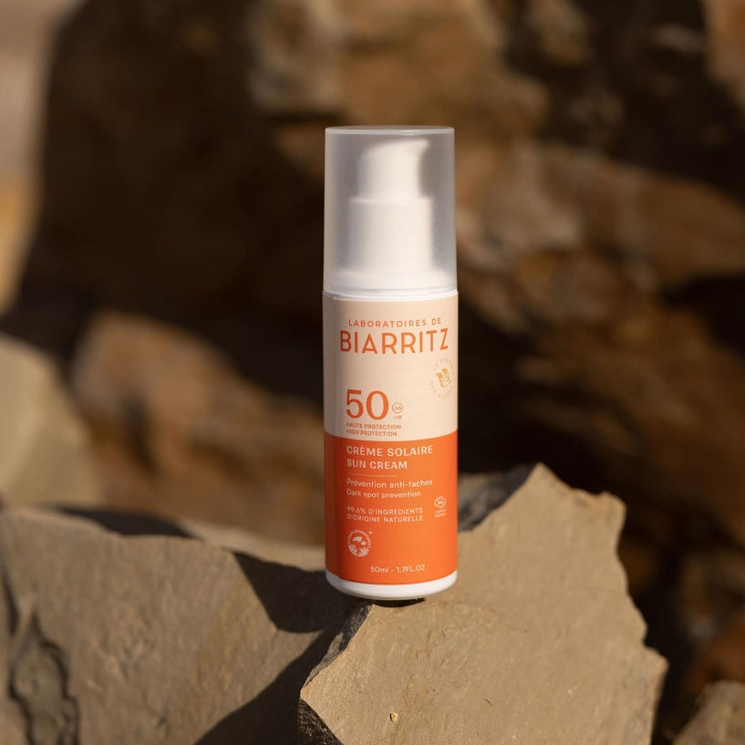 Biarritz Alga Maris Sonnencreme Gesicht LSF50 ohne Parfum (50ml)