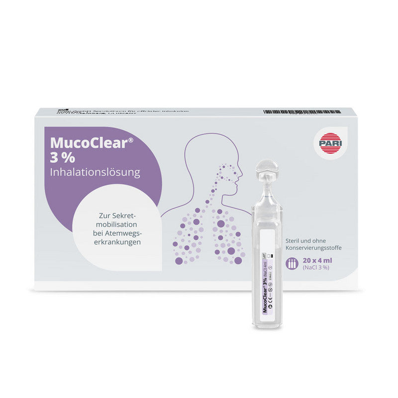 PARI MucoClear NaCl 3% Inhalationslösung hyperton (20 x 4ml)