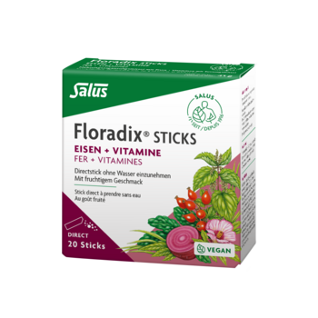 Salus Floradix Eisen + Vitamine Sticks (20 Stk)