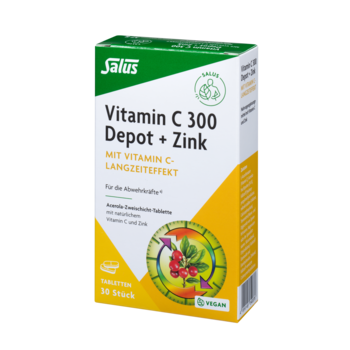 Salus Vitamin C 300 Depot + Zink Tabletten (30 Stk)