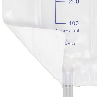 GHC Careflow Beinbeutel 750ml steril mit Ablass, Schlauch 10cm (1 Stk)