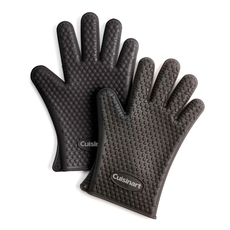 Cuisinart hitzebeständige Silikonhandschuhe, schwarz (1 Paar)