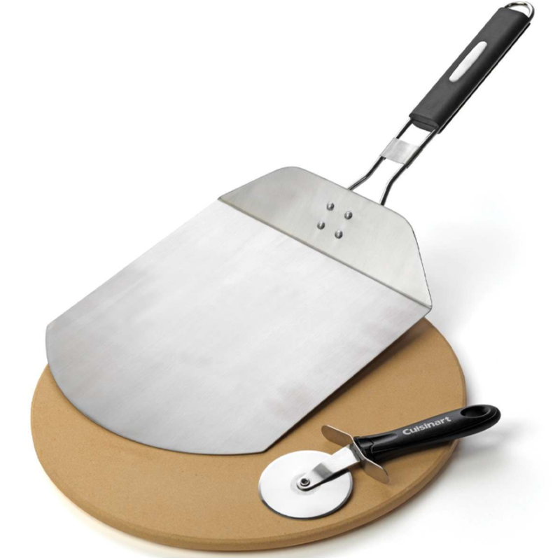 Cuisinart Pizza-Grillset Edelstahl (3-teilig)