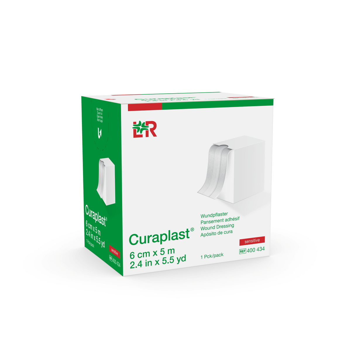Curaplast Sensitive Wundschnellverband 6cm x 5m (1 Rolle)