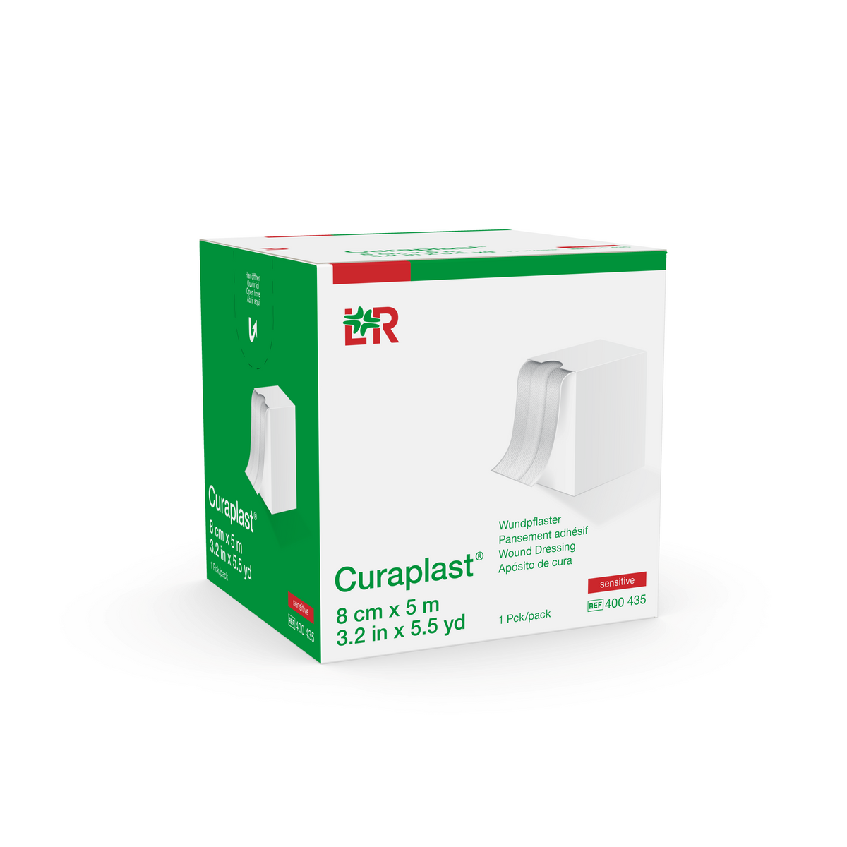 Curaplast Sensitive Wundschnellverband 8cm x 5m (1 Rolle)