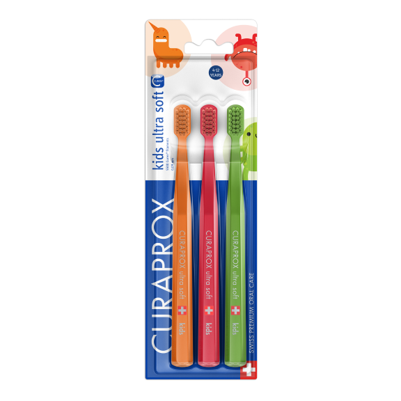 CURAPROX CS Kids Ultra Soft Kinderzahnbürste (3 Stk)