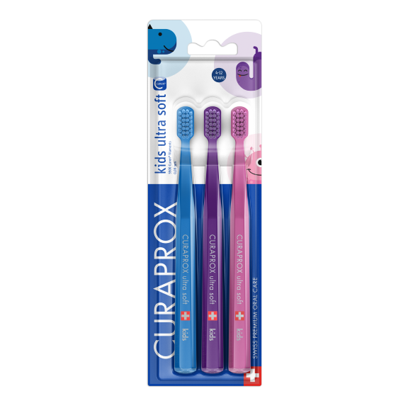 CURAPROX CS Kids Ultra Soft Kinderzahnbürste (3 Stk)