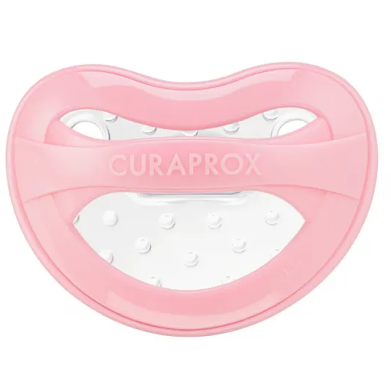 Curaprox Nuggi, Grösse 1, pink, 1–2.5 Jahre (1 Stk)