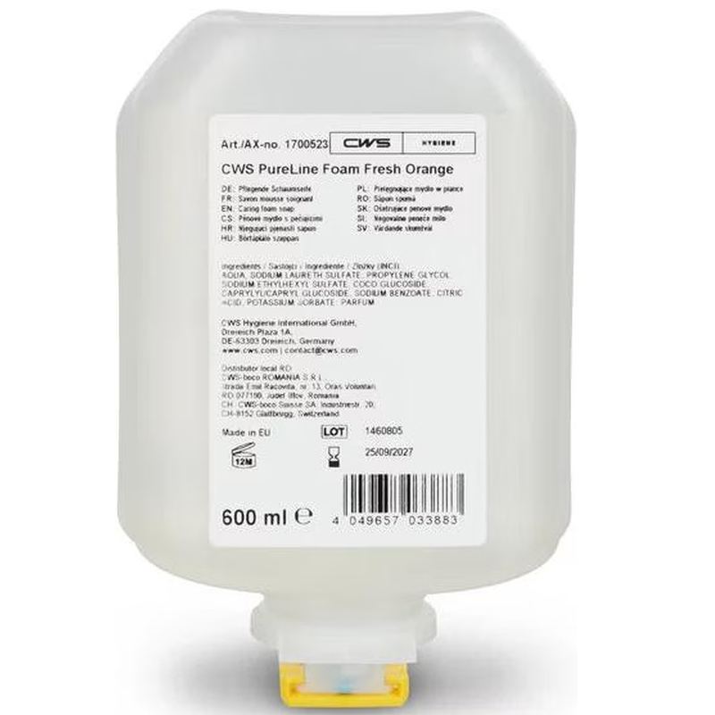 CWS PureLine Foam Premium Seifenschaum (8x600ml)