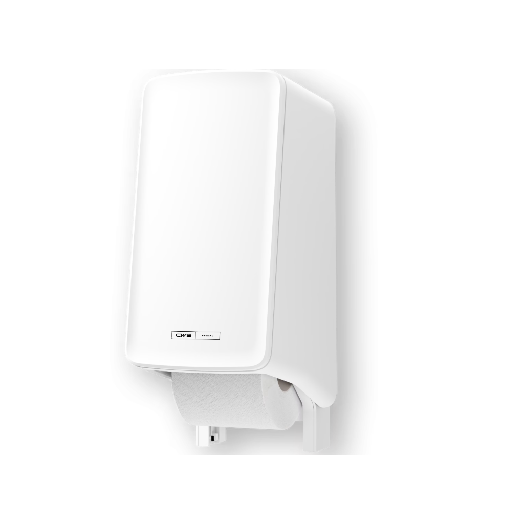CWS PureLine Toilet Paper Toliettenpapierspender, ohne Panel, 2 Rollen (1 Stk)