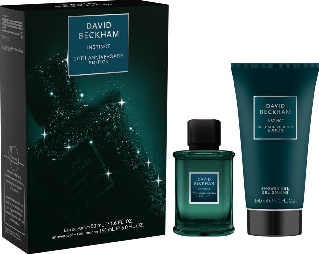 David Beckham Instinct Limited Edition Geschenkset Eau de Parfum 50ml + Duschgel 150ml (2-teilig)