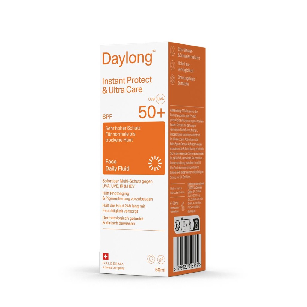 Daylong Instant Protect & Ultra Care Face Daily Fluid SPF50+ (50ml)