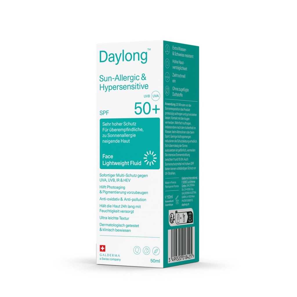 Daylong Sun-Allergic & Hypersensitive Face Lightweight Fluid SPF50+ (50ml)