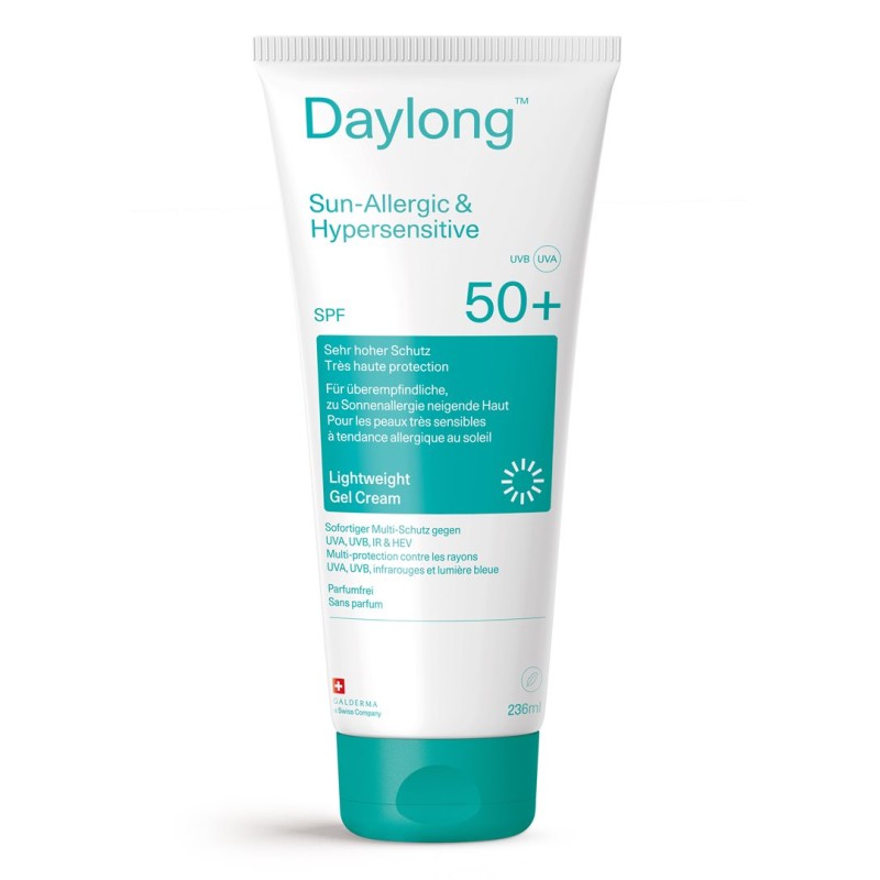 Daylong Sun-Allergic & Hypersensitive Lightweight Gel Cream SPF50+ (236ml)